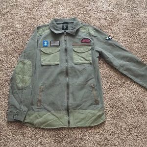 Art Class Boys Fashion Military Jacket